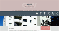 Desktop Screenshot of gw-wohnen.de